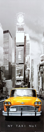 New York Taxi No 1 Posters