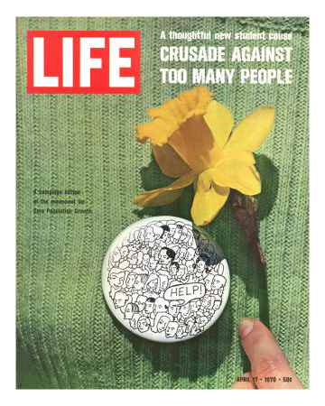 Student Campaign for Population Control, April 17, 1970
