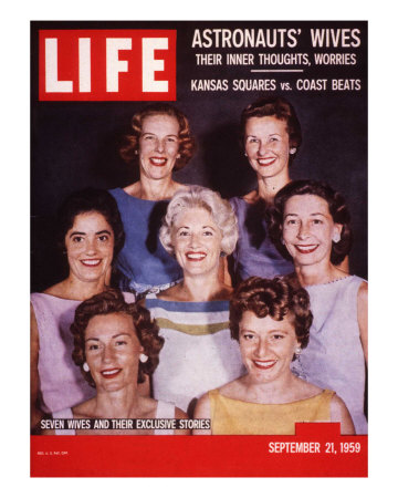 Portrait of Wives of Projest Mercury Astronauts, September 21, 1959