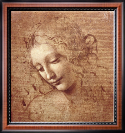 Buy Female Head (La Scapigliata), c.1508 at AllPosters.com