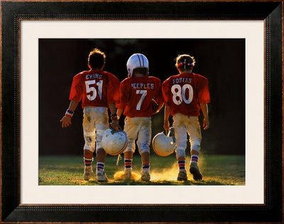 Winners Never Quit - Football