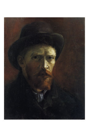 Self-Portrait with Dark Felt Hat