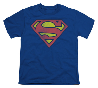 Youth: DC Comics - Superman - Retro Logo Distressed