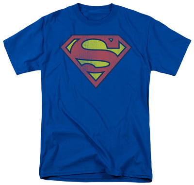 Superman - Distressed Retro Logo