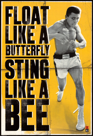 Muhammad Ali - Float like a Butterfly