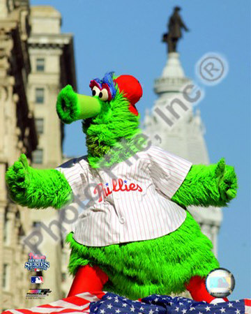 The Philly Phanatic 2008 World Series Parade Poster