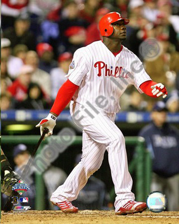 Ryan Howard Game 3 of the 2008 MLB World Series Poster