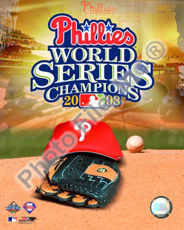 2008 Philadelphia Phillies World Series Champions Poster