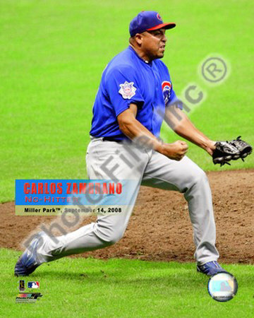 Carlos Zambrano - No Hitter / Overlay