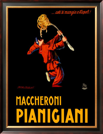 Maccheroni Pianigiani, 1922