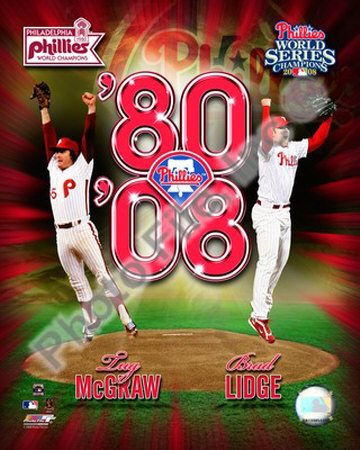 Tug McGraw & Brad Lidge Poster