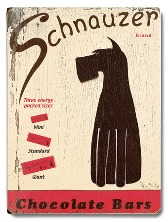 Schnauzer Chocolate Bars