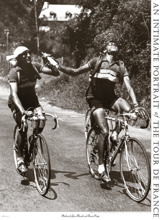 Archrivals Gino Bartali and Fausto Coppi Poster