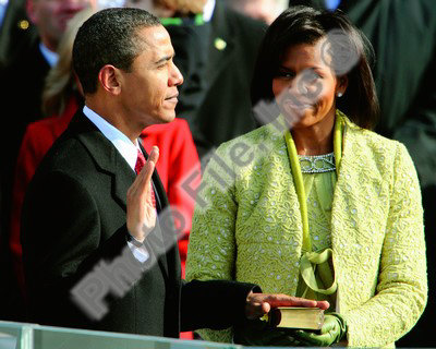 Barack Obama Inaugural Address Photo