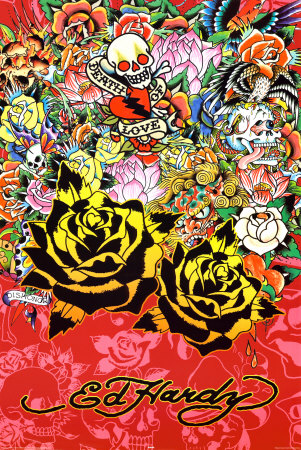 Ed Hardy - Black Rose
