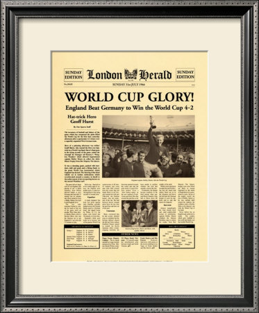 1966 World Cup Poster