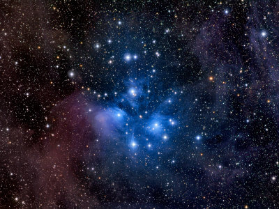 Pleiades, also known as the Seven Sisters