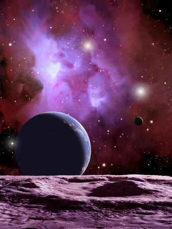 New Stars and Planets Emerge under Stunning Night Skies