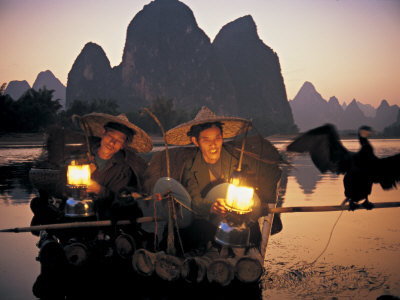 Cormerant Fishermen, Yangshuo, Guangxi, China