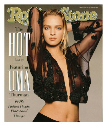 Uma Thurman, Rolling Stone no. 552, May 18, 1989