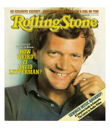 David Letterman, Rolling Stone no. 371, June 10, 1982
