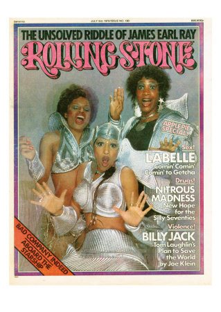 Labelle, Rolling Stone no. 190, July 3, 1975 Photographic Print