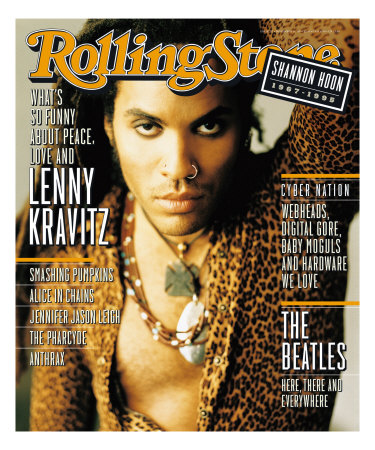 Lenny Kravitz, Rolling Stone no. 722, November 30, 1995