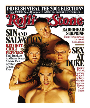 Red Hot Chili Peppers, Rolling Stone no. 1002, June 15, 2006