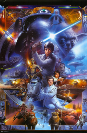 Star Wars - Saga Collage