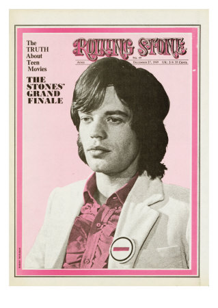 Mick Jagger, Rolling Stone no. 49, December 27, 1969