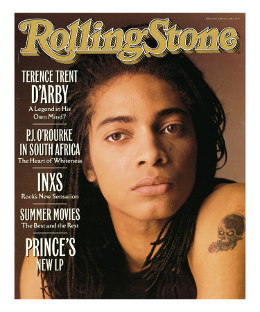 Terence Trent D'Arby, Rolling Stone no. 528, June 16, 1988 - Buy this photographic print at AllPosters.com