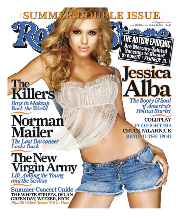 Jessica Alba, Rolling Stone no. 977/978, June 30 - July 14, 2005
