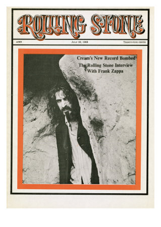 Frank Zappa, Rolling Stone no. 14, July 20, 1968