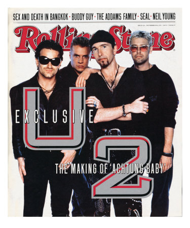 U2, Rolling Stone no. 618, November 28, 1991