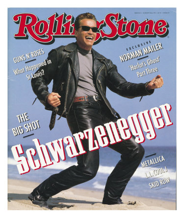 Buy Arnold Schwarzenegger, Rolling Stone no. 611, August 22, 1991 at AllPosters.com