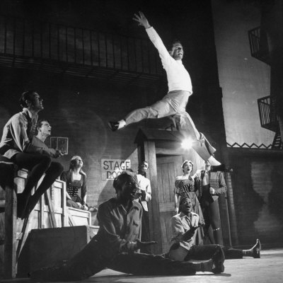 Dancers Performing in Scene from Kiss Me, Kate