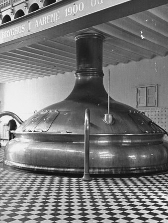 Vat at the Carlsberg Brewery