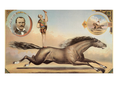 Champion Bareback Rider: James Robinson, c.1882