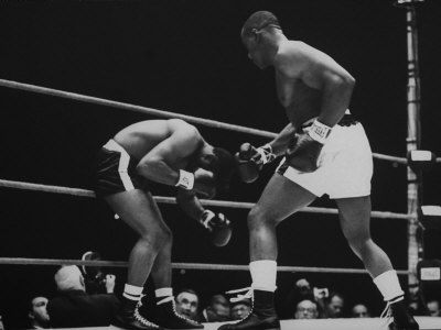 Floyd Patterson, and Sonny Liston During Liston-Patterson Heavyweight Title Bout