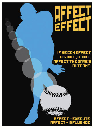 Grasping Grammar: Affect Effect