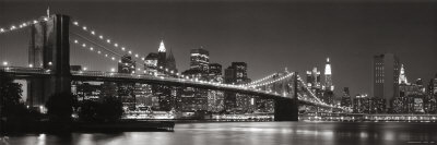 Brooklyn Bridge and Manhattan Skyline
