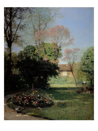 The Garden of Alfred Stevens