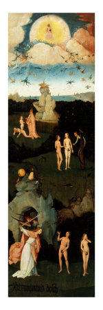 Triptych of the Haywain, Left-Hand Panel with the Original Sin