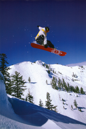 Snowboarder Poster