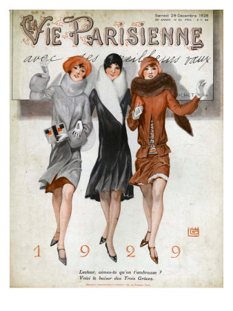 La Vie Parisienne, Magazine Cover, France, 1928