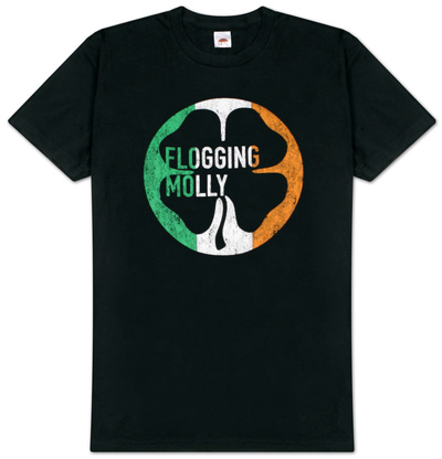 Flogging Molly - Distressed Circle Flag