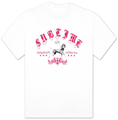Sublime - Lou Dog Red & White
