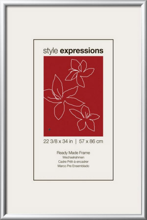 Trendsetter Silver Frame Fits 22 x 34 Print