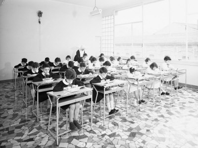 Children in an Elementary School Classroom