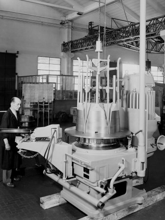 Machinery from the Samp Precision Mechanics Company in Bologna